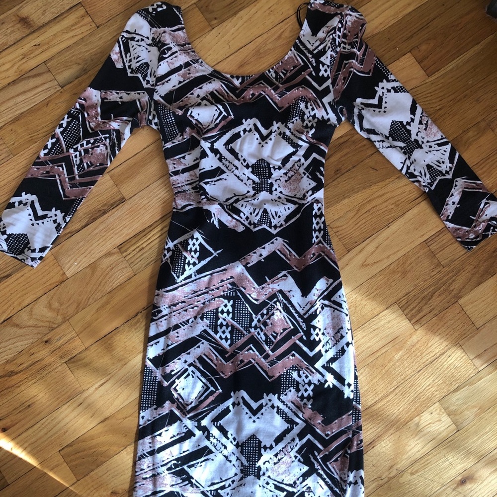 Fun midi with cris cross back